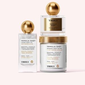 TRULY Vanilla Baby Luxury Trio - NWT